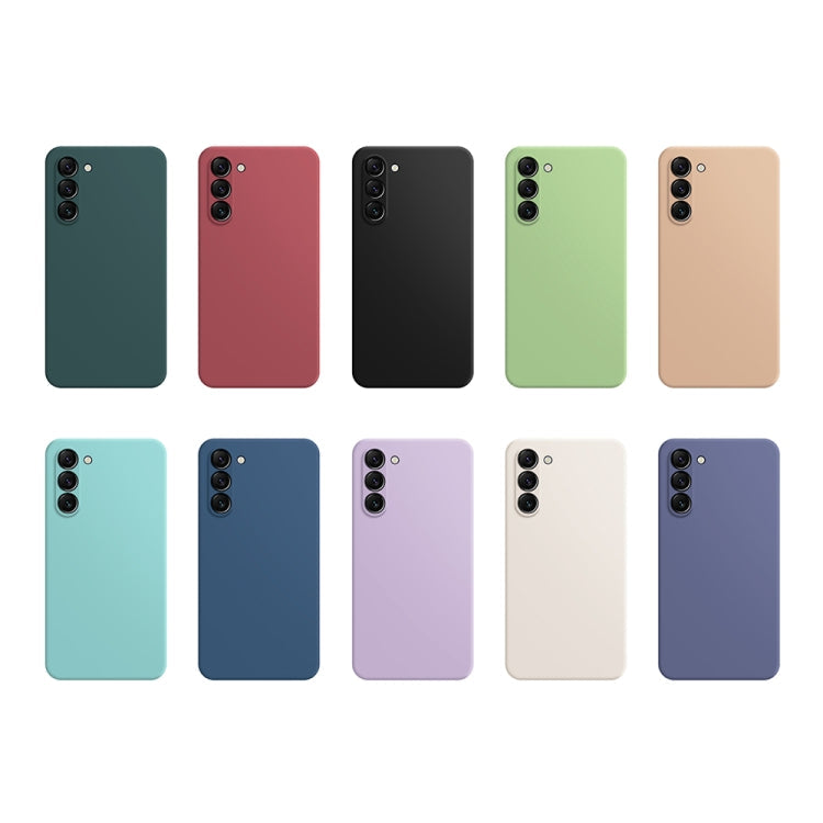 MATT Silikónový obal pre Samsung Galaxy S23 Plus 5G - modrý