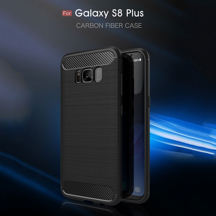 CARBON Zadný obal pre Samsung Galaxy S8 Plus - modrý