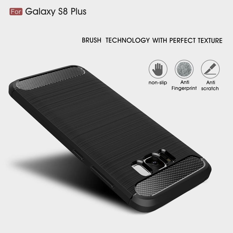 CARBON Zadný obal pre Samsung Galaxy S8 Plus - modrý