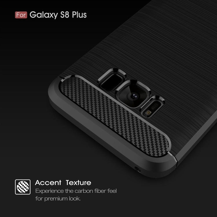 CARBON Zadný obal pre Samsung Galaxy S8 Plus - čierny