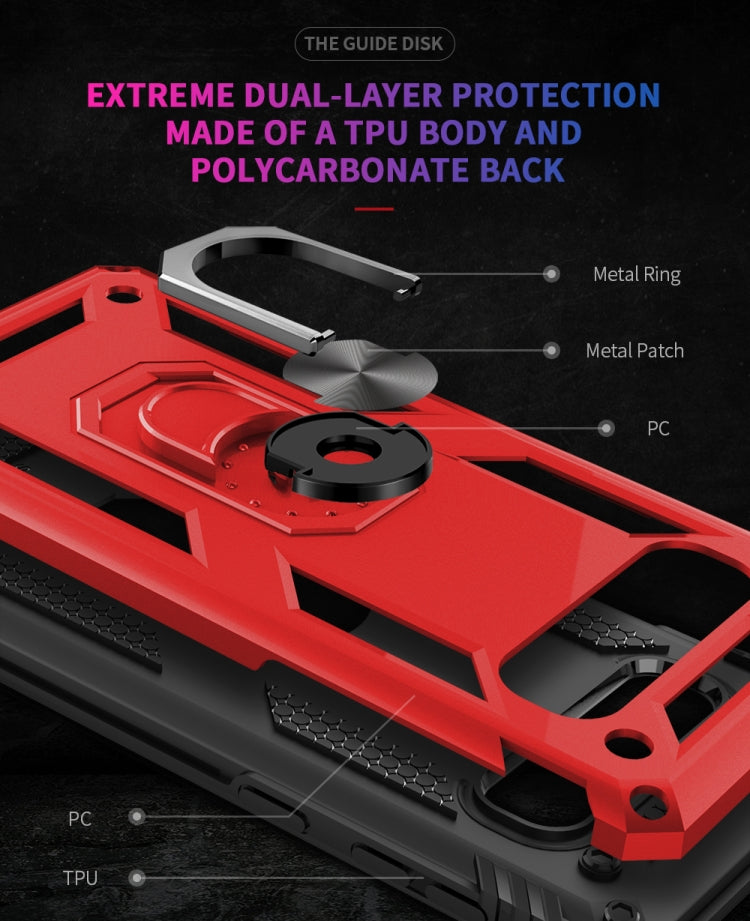 RING ARMOR Tvrdený kryt pre Samsung Galaxy S10 Plus - sivý