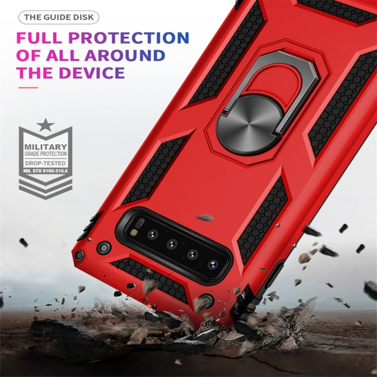 RING ARMOR Tvrdený kryt pre Samsung Galaxy S10 Plus - modrý