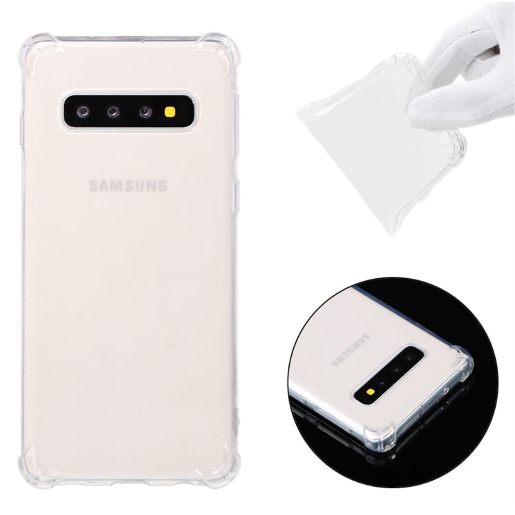 TRANSPARENTNÝ Silikónový obal pre Samsung Galaxy S10 - priesvitný