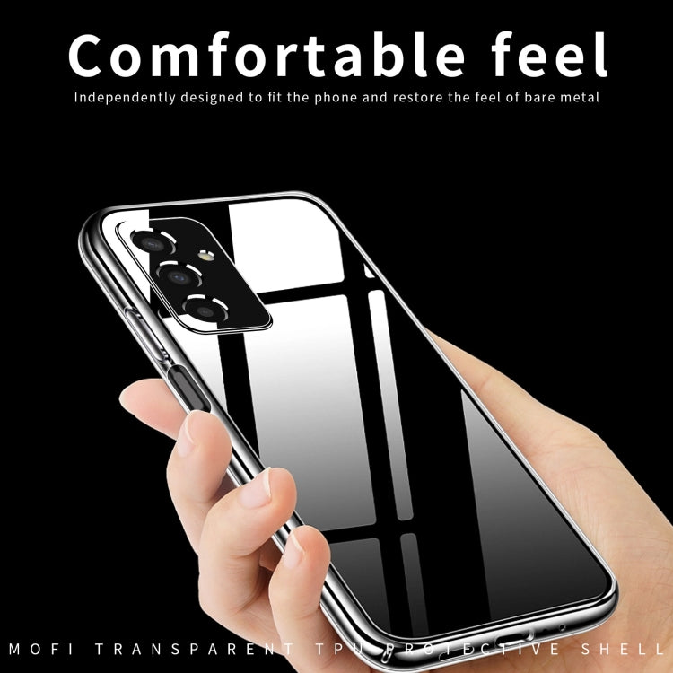 TRANSPARENTNÝ Silikónový obal pre Samsung Galaxy M13 - priesvitný