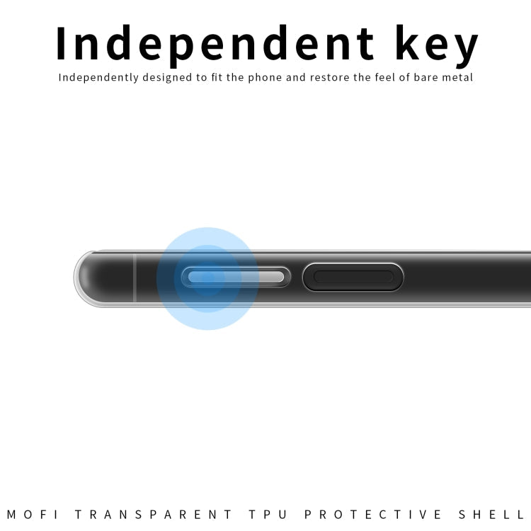 TRANSPARENTNÝ Silikónový obal pre Samsung Galaxy M13 - priesvitný