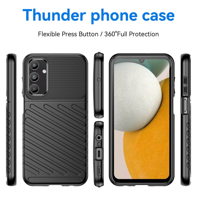 THUNDER Ochranný kryt pre Samsung Galaxy A15 / A15 5G - čierny