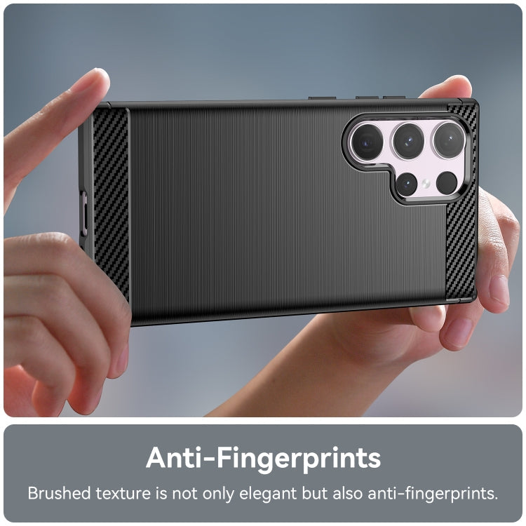 CARBON Zadný obal pre Samsung Galaxy S24 Ultra 5G - čierny