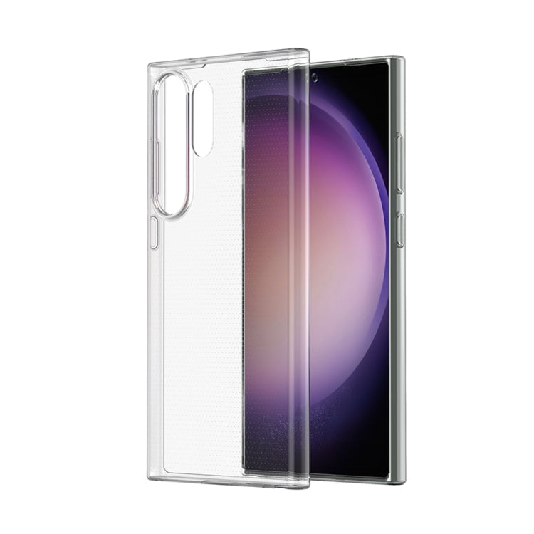 TRANSPARENTNÝ Silikónový obal pre Samsung Galaxy S24 Ultra 5G - priesvitný