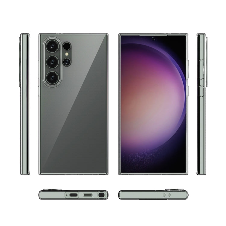 TRANSPARENTNÝ Silikónový obal pre Samsung Galaxy S24 Ultra 5G - priesvitný