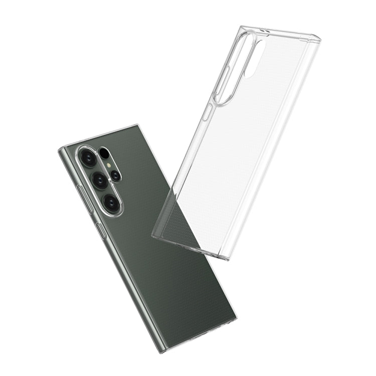 TRANSPARENTNÝ Silikónový obal pre Samsung Galaxy S24 Ultra 5G - priesvitný