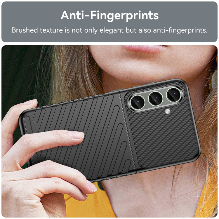 THUNDER Ochranný kryt pre Samsung Galaxy S24 Plus 5G - čierny
