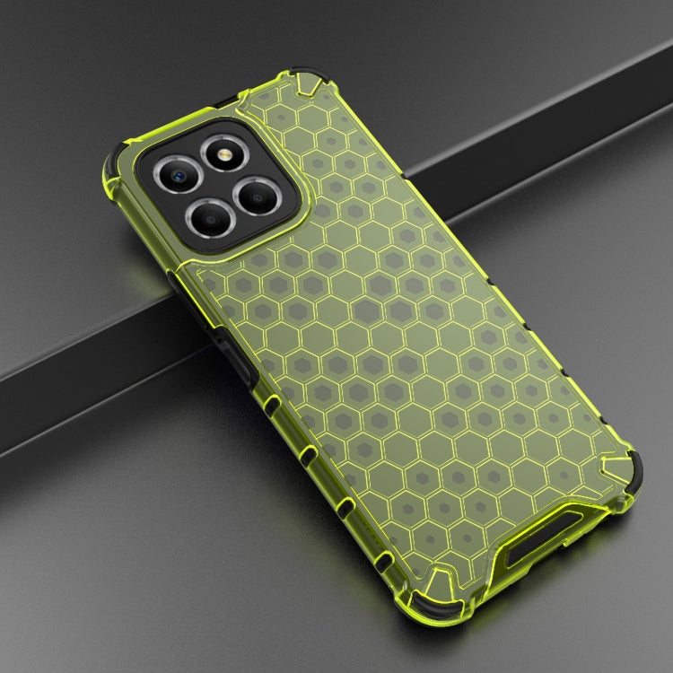 HONEYCOMB Tvrdený kryt pre Honor X6 / X8 5G - zelený