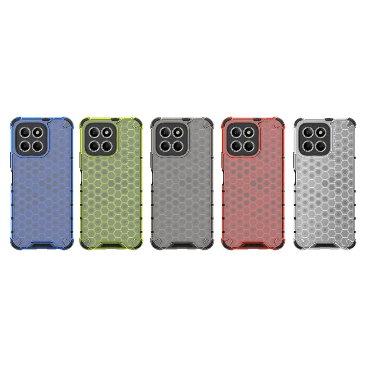 HONEYCOMB Tvrdený kryt pre Honor X6 / X8 5G - zelený