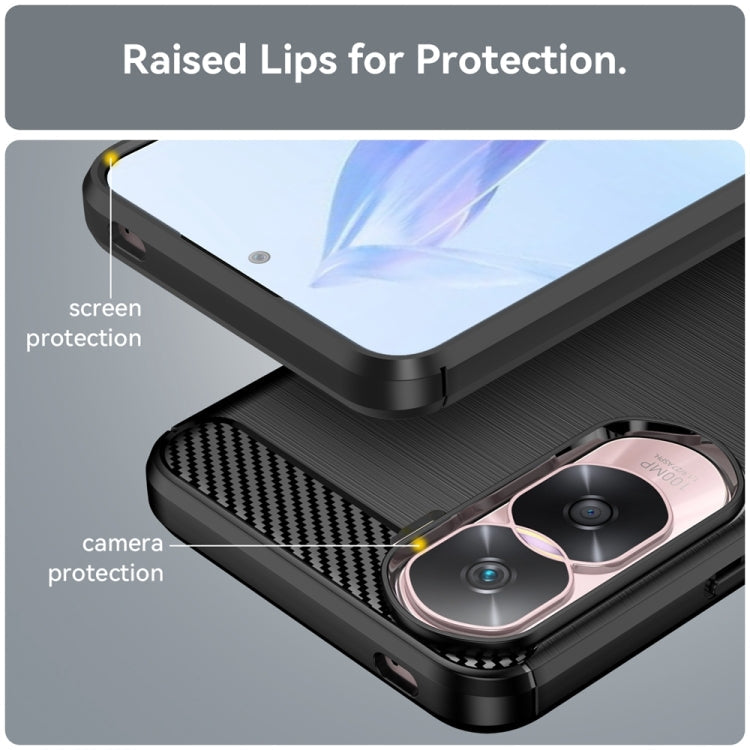 CARBON Zadný obal pre Honor 90 5G - čierny