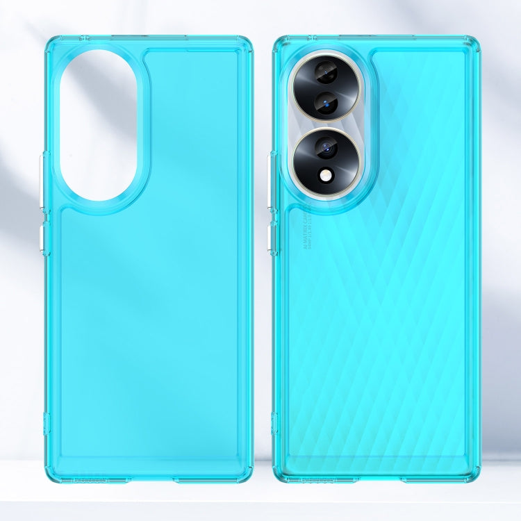 CANDY Zadný obal pre Honor 70 - modrý