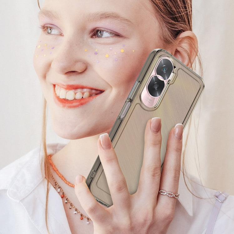 CANDY Zadný obal pre Honor 90 Lite 5G - sivý