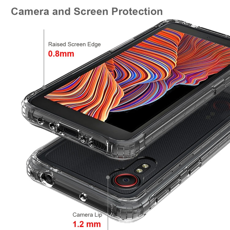 ACRYLIC Zadný kryt pre Samsung Galaxy Xcover 5 - čierny