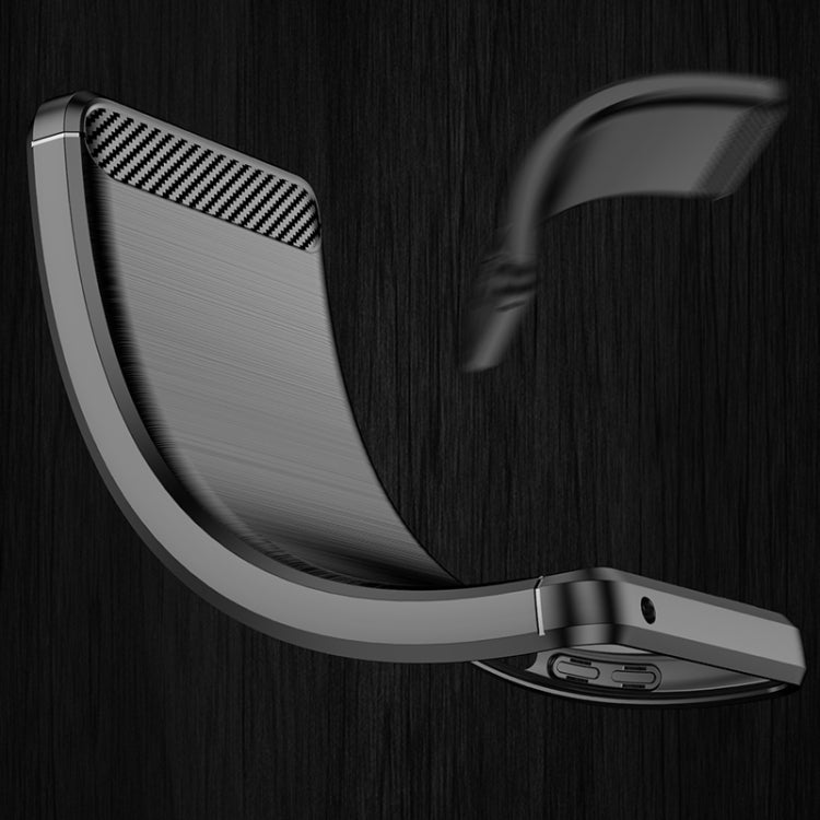 CARBON Zadný obal pre Xiaomi Redmi 10C - čierny
