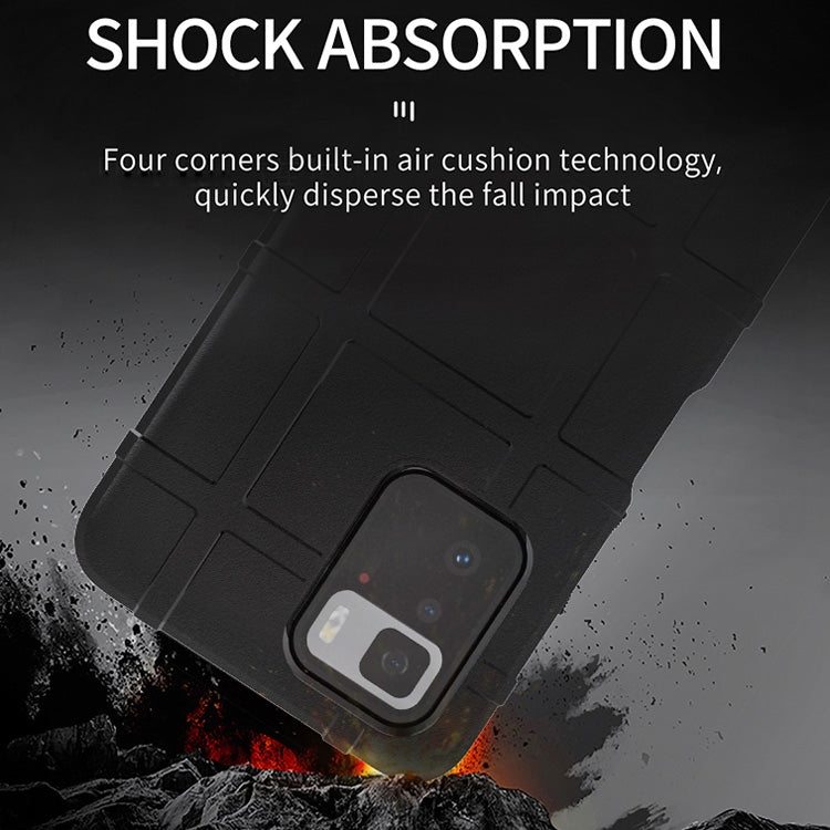 RUGGED Zadný kryt pre Xiaomi Redmi Note 10 Pro - čierny