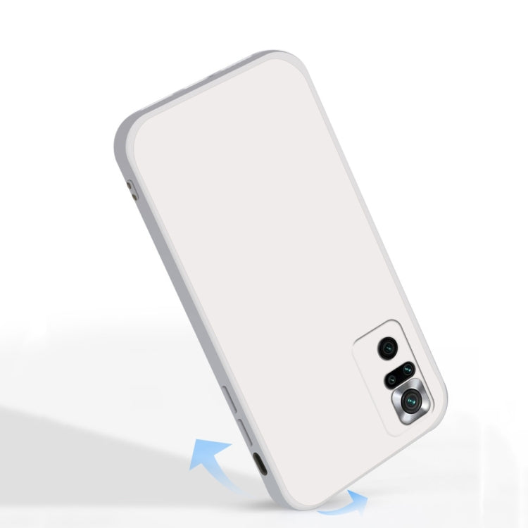 MATT Silikónový obal pre Xiaomi Redmi Note 10 Pro - modrý