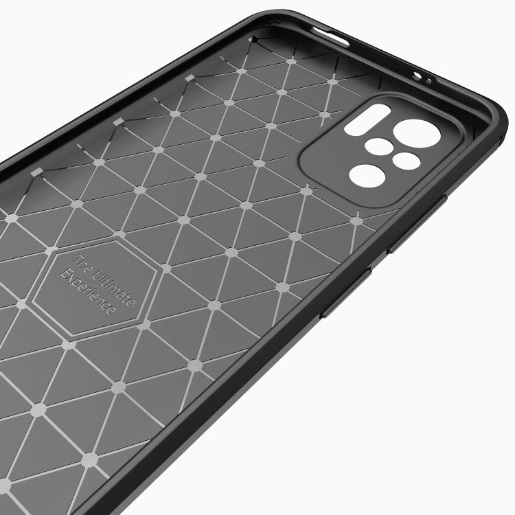 CARBON Zadný obal pre Xiaomi Redmi Note 10 / Note 10S - modrý