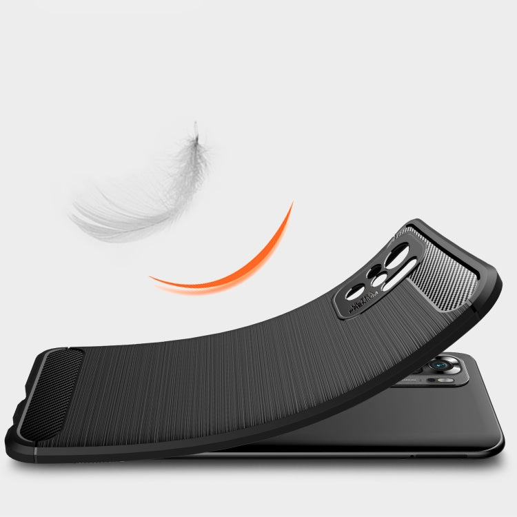 CARBON Zadný obal pre Xiaomi Redmi Note 10 / Note 10S - modrý