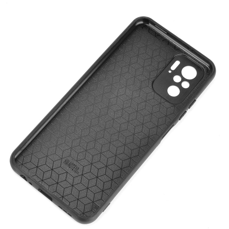 SEWING Zadný kryt pre Xiaomi Redmi Note 10 / Note 10S - červený