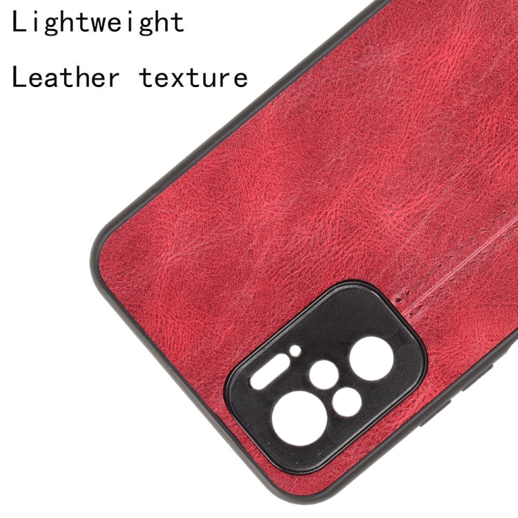 SEWING Zadný kryt pre Xiaomi Redmi Note 10 / Note 10S - červený