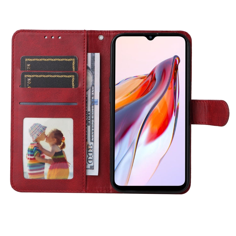 CALF Knižkové puzdro pre Xiaomi Redmi 12C - červené