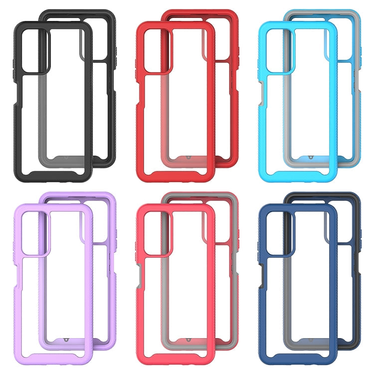 ACRYLIC Zadný kryt pre Xiaomi Redmi Note 11S 5G - modrý