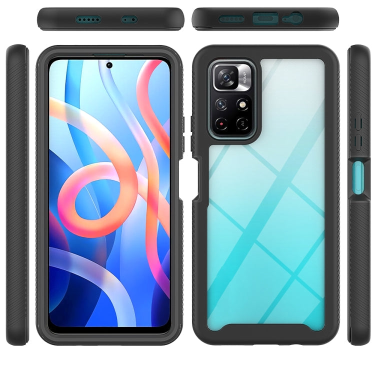 ACRYLIC Zadný kryt pre Xiaomi Redmi Note 11S 5G - modrý