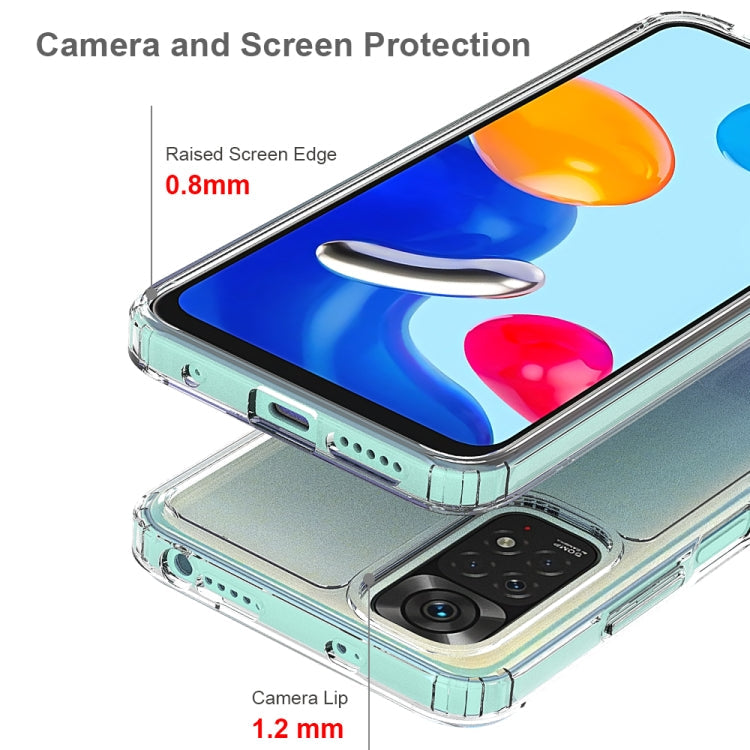 ACRYLIC Zadný kryt pre Xiaomi Redmi Note 11 / Note 11S - čierny