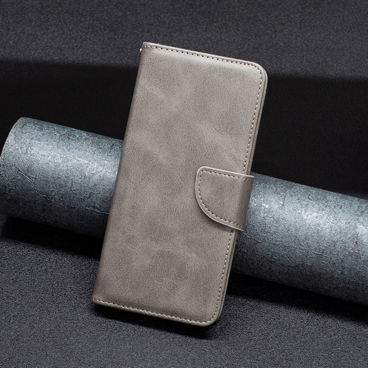 LAMBSKIN Knižkové puzdro pre Xiaomi Redmi Note 11 Pro 5G / Note 11 Pro - sivé