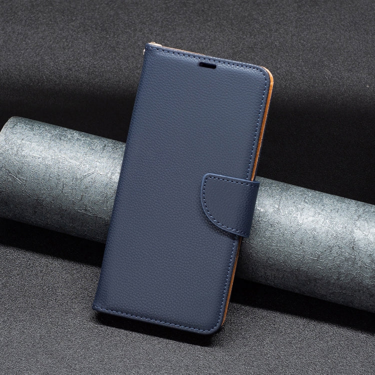 LAMBSKIN Knižkové puzdro pre Xiaomi Redmi Note 12 4G - modré