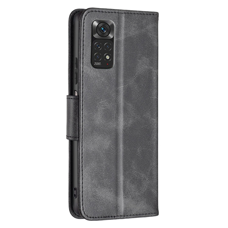LAMBSKIN Knižkové puzdro pre Xiaomi Redmi Note 12S - čierne