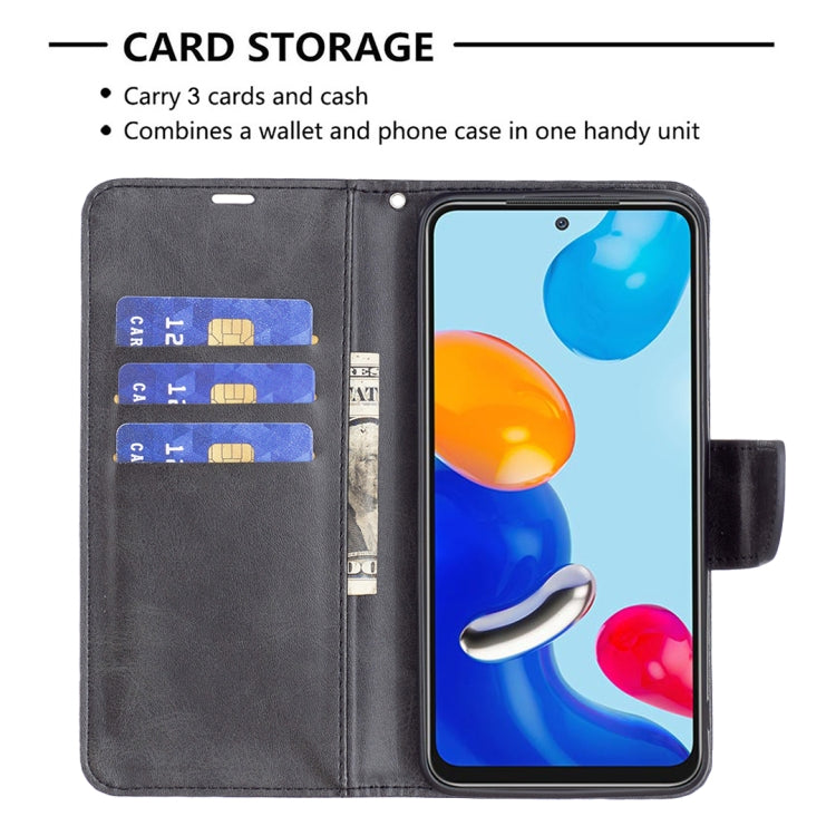 LAMBSKIN Knižkové puzdro pre Xiaomi Redmi Note 12S - čierne