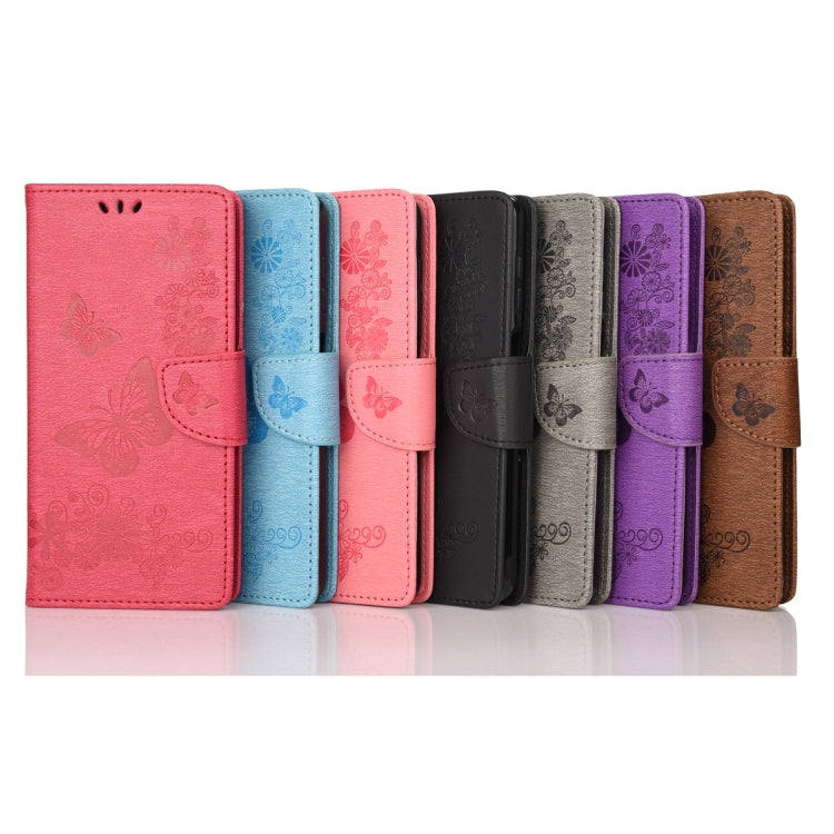 BUTTERFLY Knižkové puzdro pre Xiaomi Redmi Note 12 5G - ružové