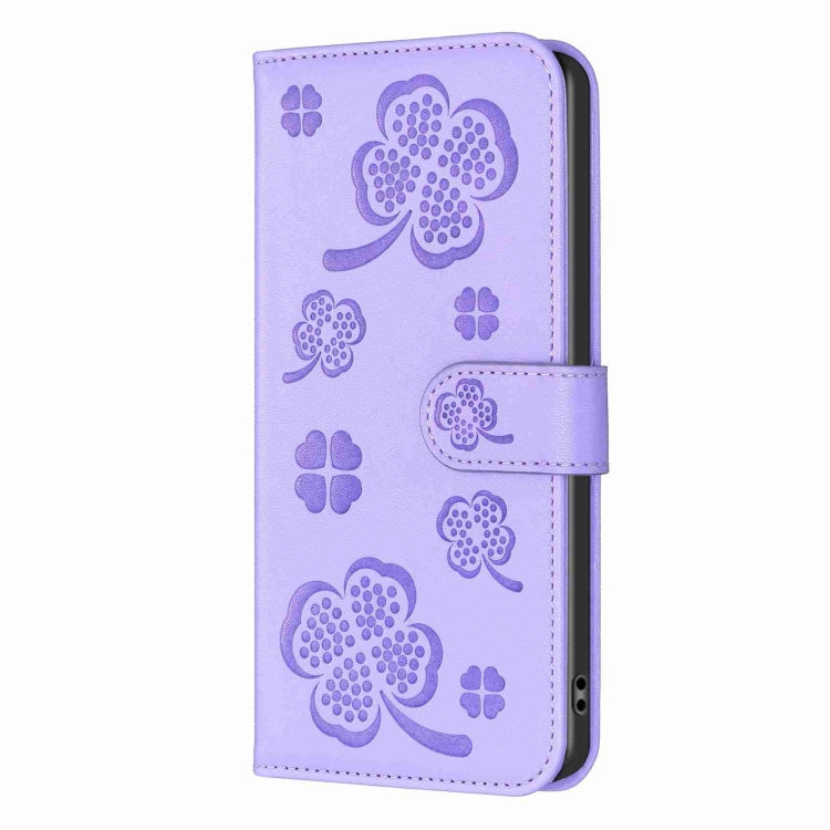 LEAF Knižkové puzdro pre Xiaomi Redmi Note 12 5G - fialové