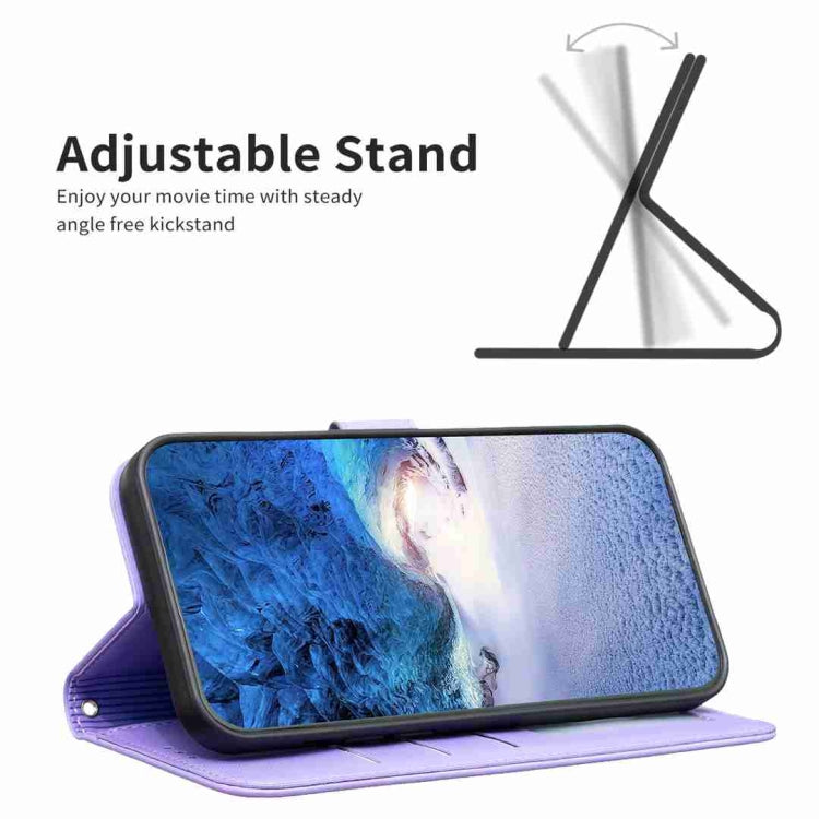 LEAF Knižkové puzdro pre Xiaomi Redmi Note 12 5G - fialové