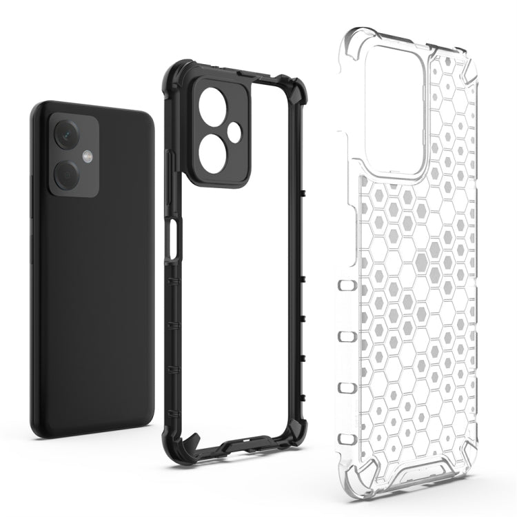 HONEYCOMB Tvrdený kryt pre Xiaomi Redmi Note 12 5G - modrý