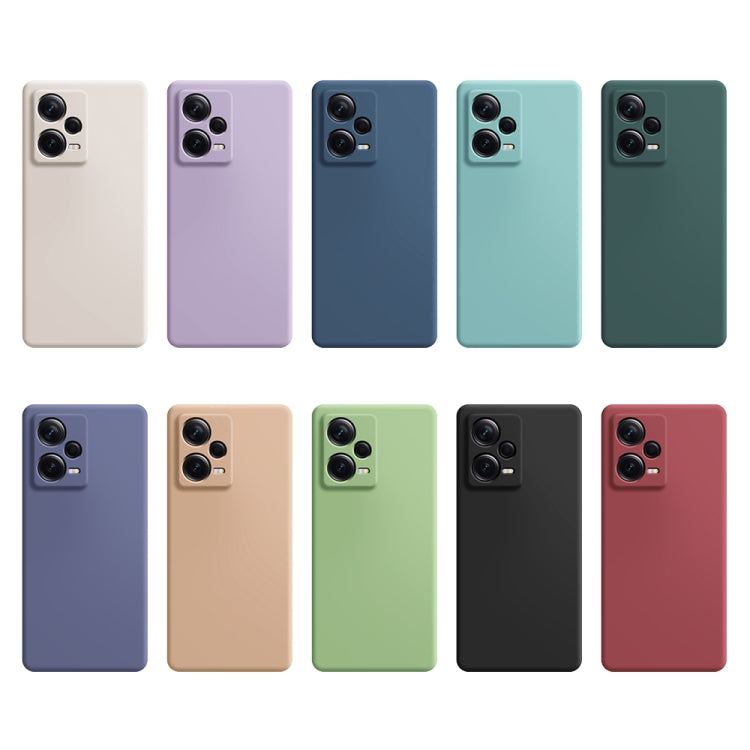 MATT Silikónový obal pre Xiaomi Redmi Note 12 5G - zelený