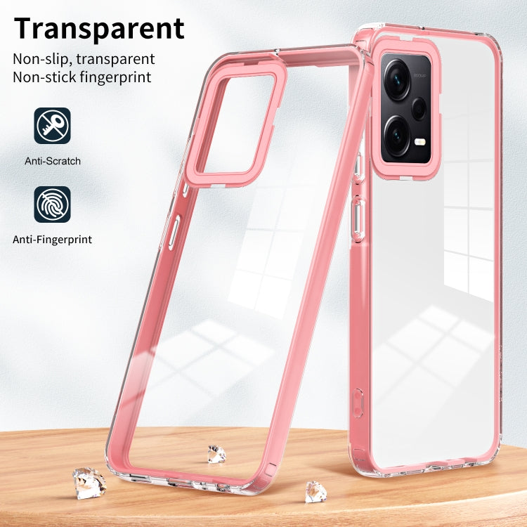FRAME Zadný kryt pre Xiaomi Redmi Note 12 Pro+ 5G - ružový