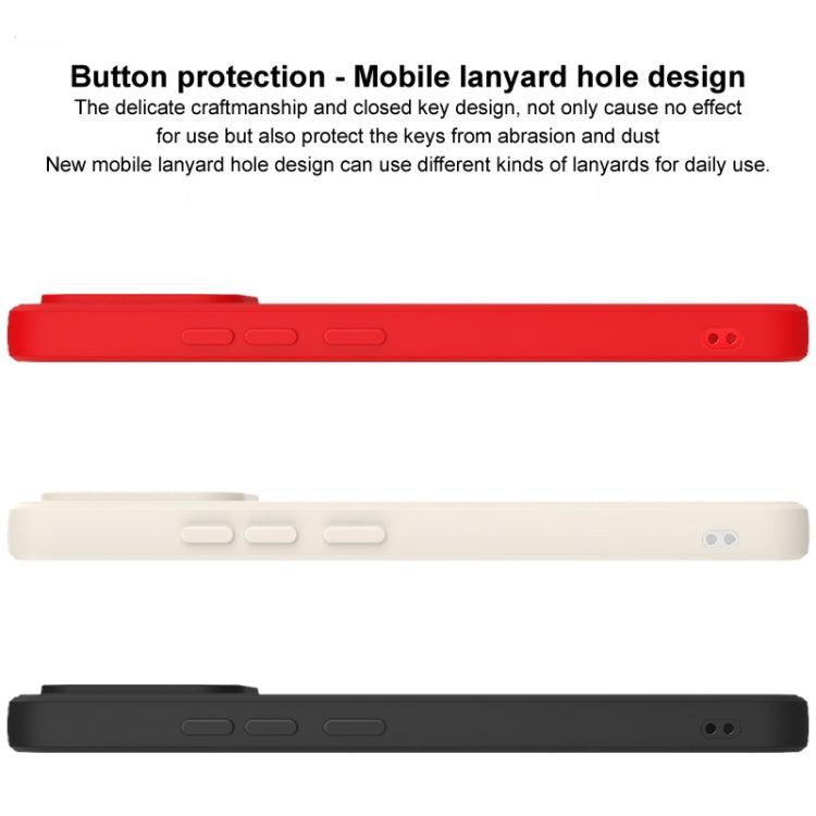 MATT Silikónový obal pre Xiaomi Redmi Note 12 Pro+ 5G - červený