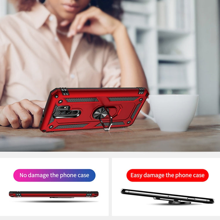RING ARMOR Tvrdený kryt pre Xiaomi Redmi 9 - sivý