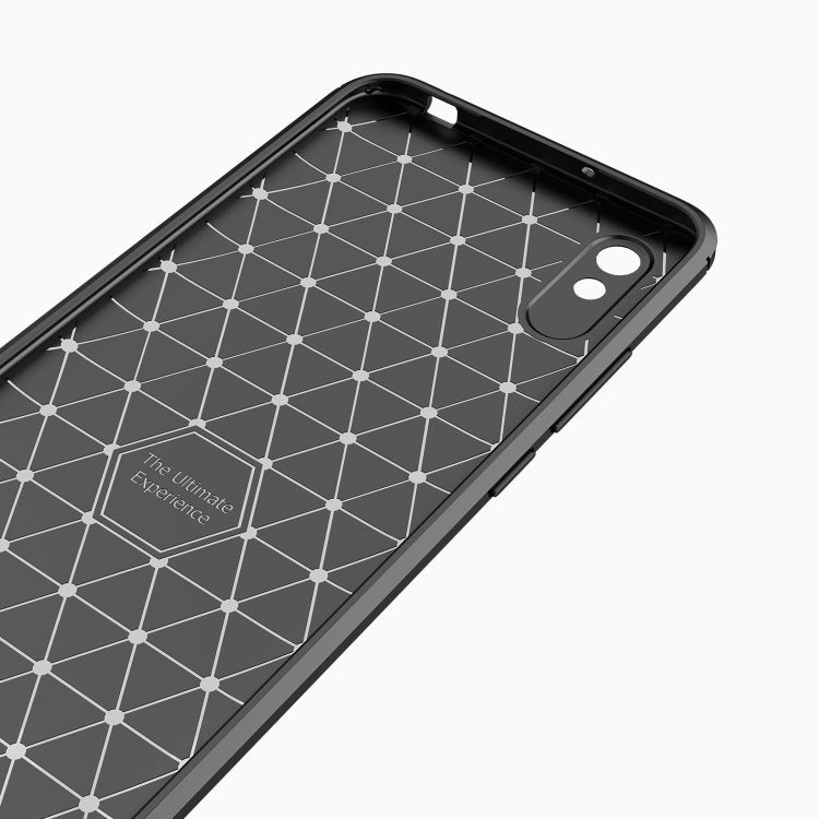 CARBON Zadný obal pre Xiaomi Redmi 9A / 9AT - čierny