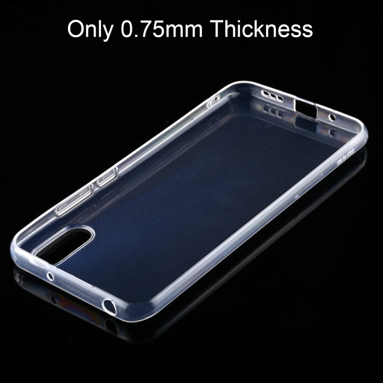 TRANSPARENTNÝ Silikónový obal pre Xiaomi Redmi 9A / 9AT - priesvitný