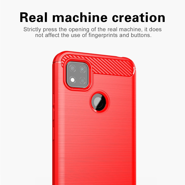 CARBON Zadný obal pre Xiaomi Redmi 9C - modrý