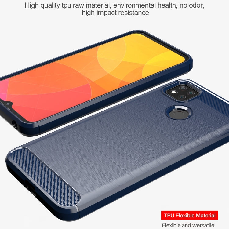 CARBON Zadný obal pre Xiaomi Redmi 9C - čierny
