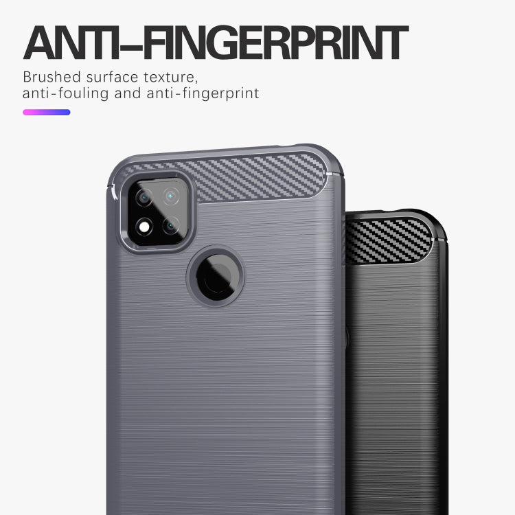 CARBON Zadný obal pre Xiaomi Redmi 9C - čierny
