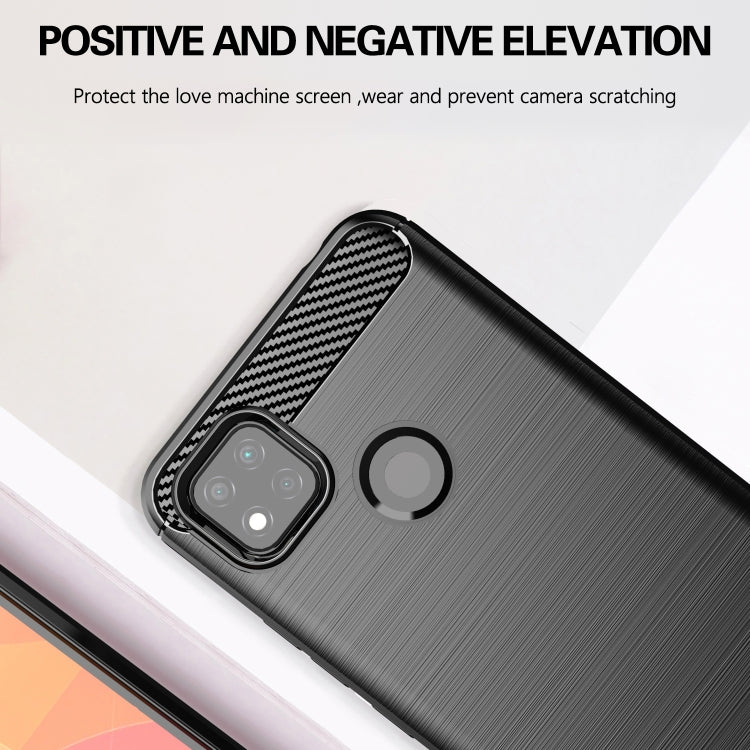 CARBON Zadný obal pre Xiaomi Redmi 9C - čierny